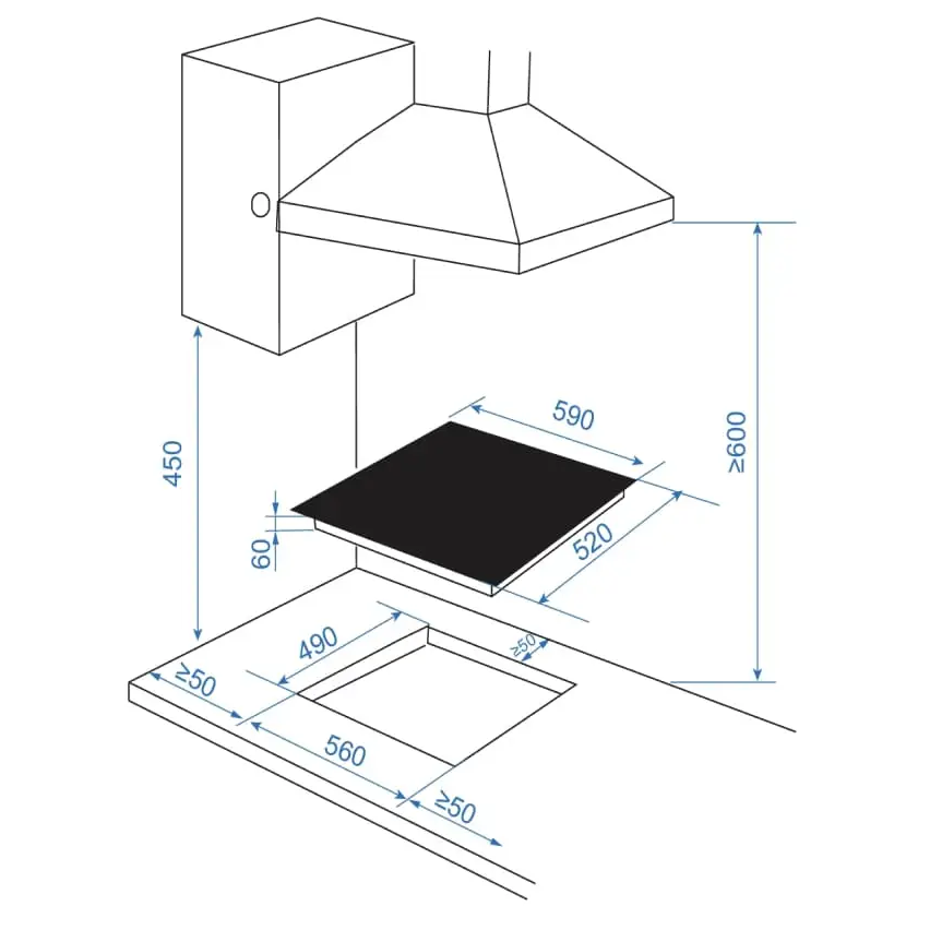 Индукционная варочная панель Candy CHXY64NB - TD0050725RU - фото 5