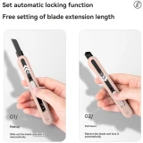 Канцелярский нож Deli NS063-SA Pink (NS063-SA-PINK)