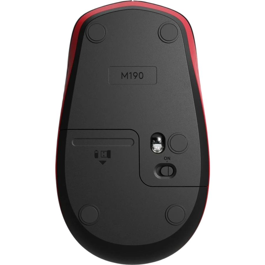 Мышь Logitech M190 Red (910-005908/910-005904/910-005926) - 910-005908/910-005904/910-005926/5915 - фото 5