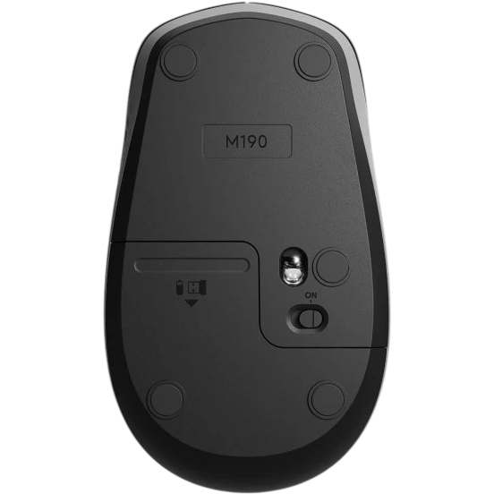 Мышь Logitech M190 Mid Grey (910-005906) - фото 5