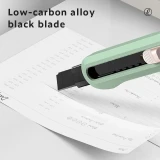 Канцелярский нож Deli NS063-SD Green (NS063-SD-GREEN)