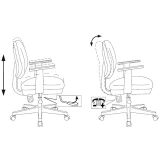 Детское кресло Бюрократ CH-W356AXSN Maskarad (CH-W356AXSN/MASKARAD)