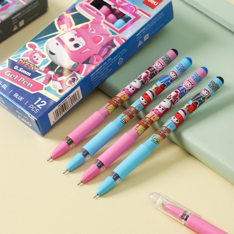 Ручка гелевая Deli EG105-PR - фото 4