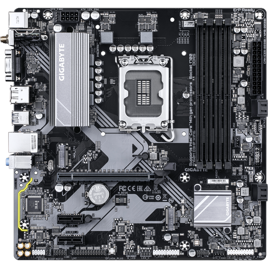 Материнская плата Gigabyte B760M D3HP WIFI6