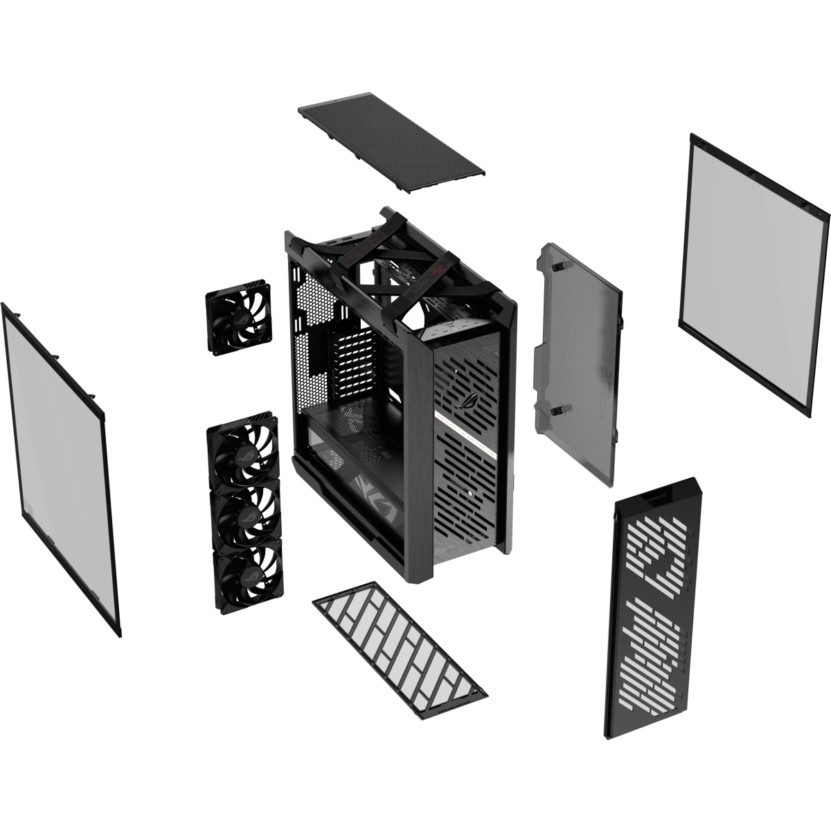 Корпус ASUS ROG Strix Helios II GX601S Black - 90DC00W0-B39000 - фото 19