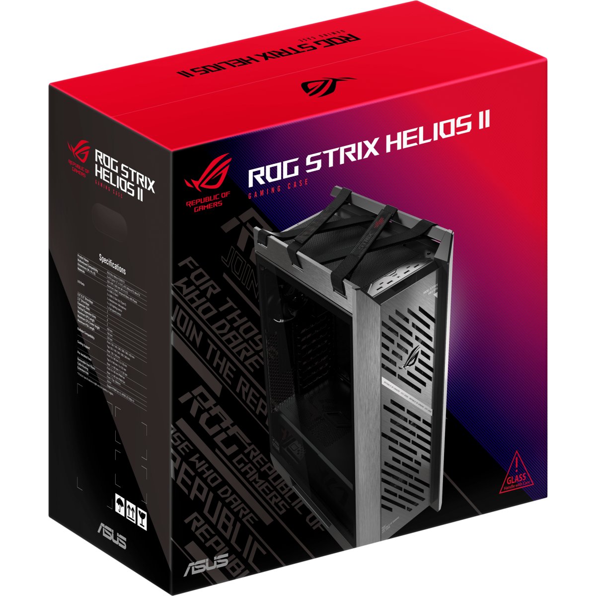 Корпус ASUS ROG Strix Helios II GX601S Black - 90DC00W0-B39000 - фото 21