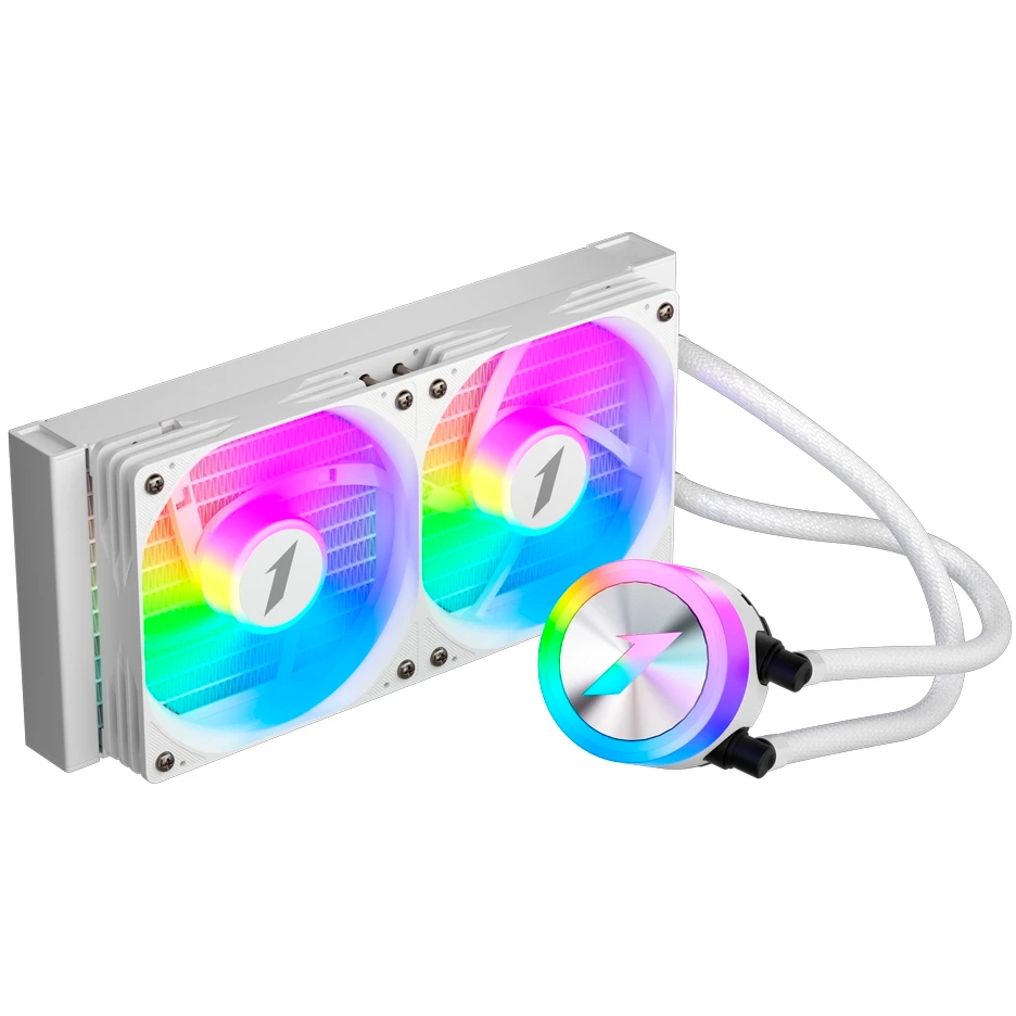 Система жидкостного охлаждения 1STPLAYER TS1 240 White - TS1-240-WH