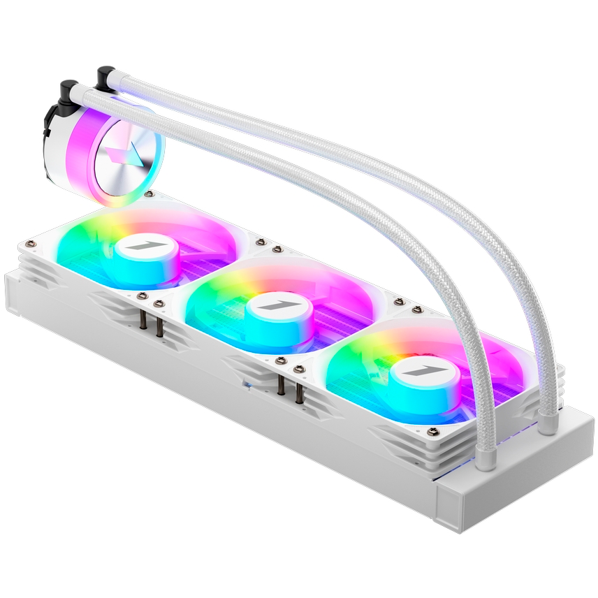 Система жидкостного охлаждения 1STPLAYER TS1 360 White - TS1-360-WH - фото 4