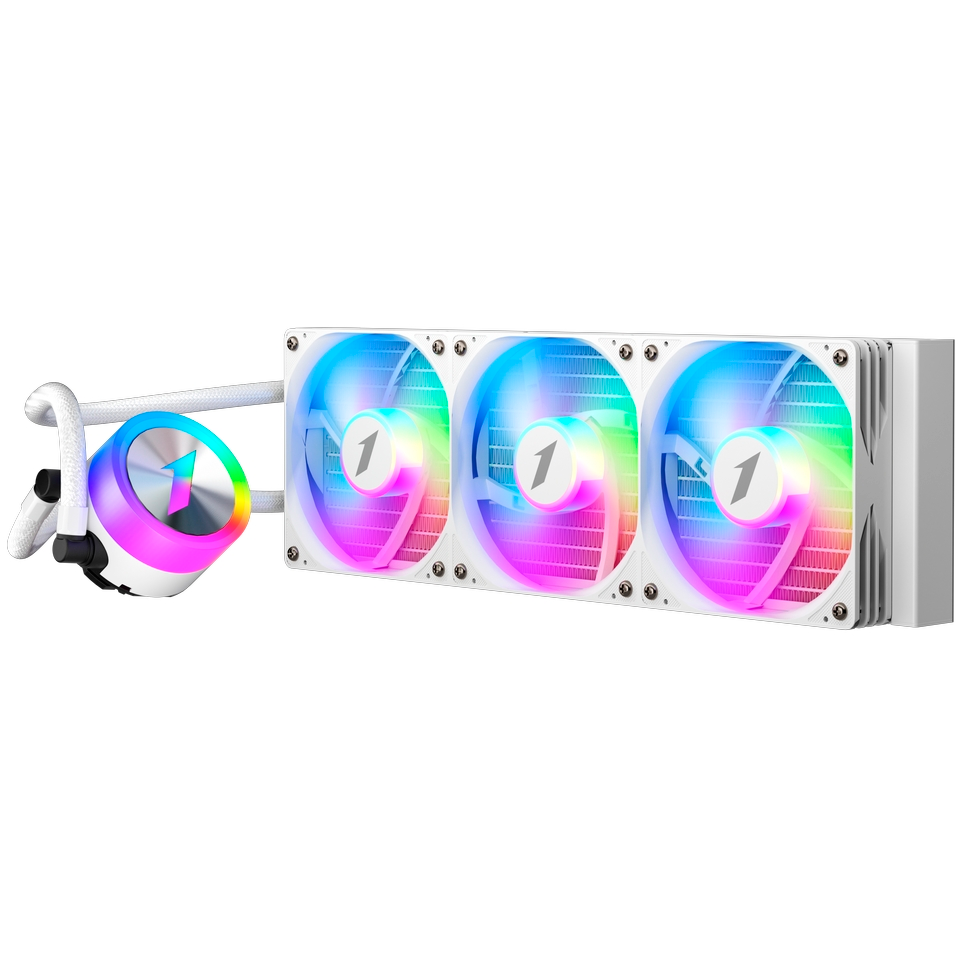 Система жидкостного охлаждения 1STPLAYER TS1 360 White - TS1-360-WH - фото 6