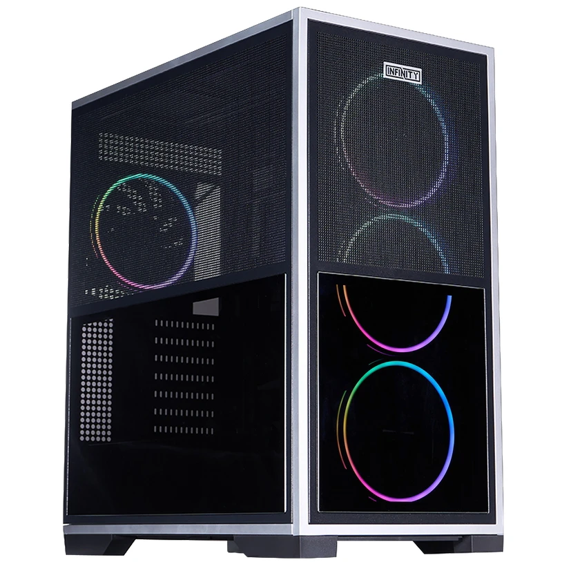 Корпус 1STPLAYER IF8 ARGB Black - IF8-BK-4FO7-14 - фото 2