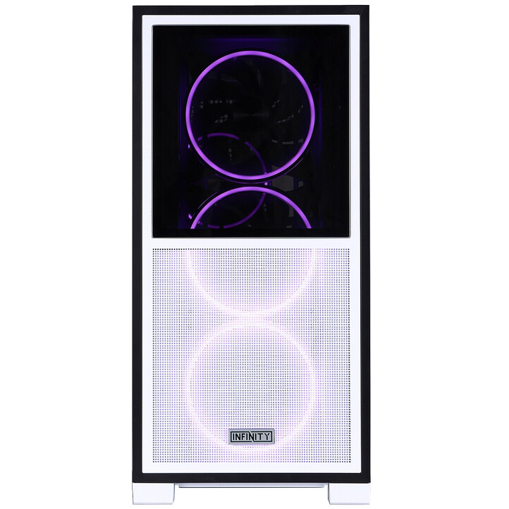 Корпус 1STPLAYER IF8 ARGB White - IF8-WH-4FO7-14-W - фото 5