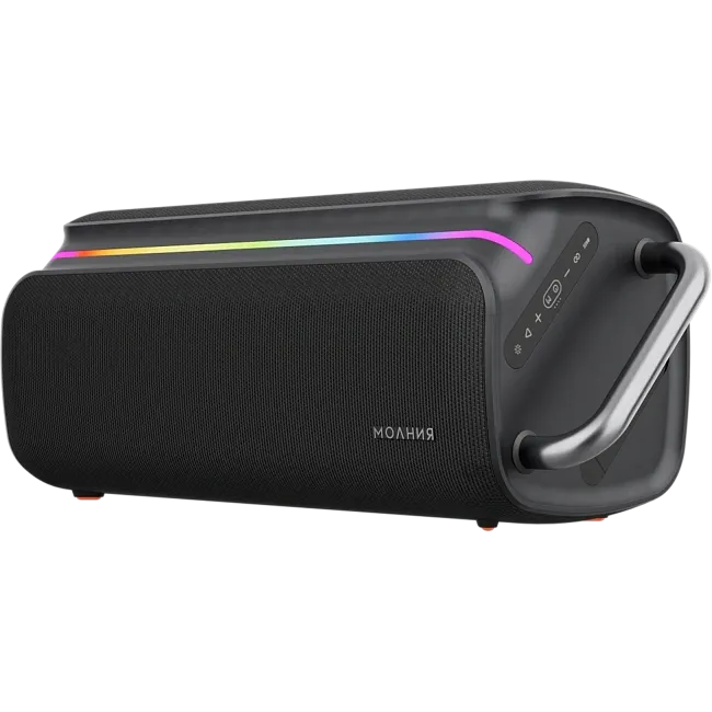 Портативная акустика УРАЛ МОЛНИЯ БИТ Чёрный - фото 7