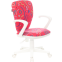 Детское кресло Бюрократ KD-W10AXSN Pink Sticks - KD-W10AXSN/STICK-PK