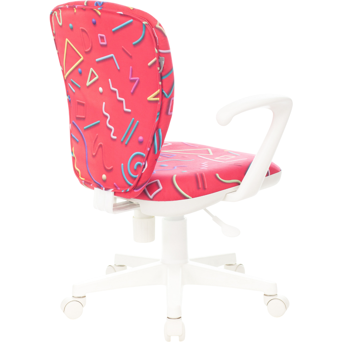 Детское кресло Бюрократ KD-W10AXSN Pink Sticks - KD-W10AXSN/STICK-PK - фото 4