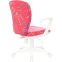 Детское кресло Бюрократ KD-W10AXSN Pink Sticks - KD-W10AXSN/STICK-PK - фото 4