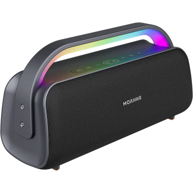 Портативная акустика УРАЛ МОЛНИЯ КВАРК Чёрный - фото 2