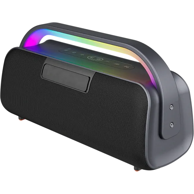 Портативная акустика УРАЛ МОЛНИЯ КВАРК Чёрный - фото 3