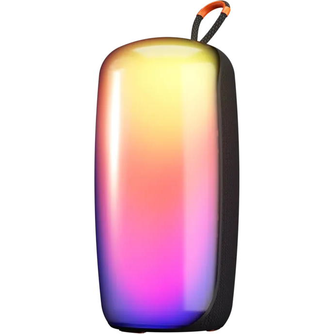 Портативная акустика УРАЛ МОЛНИЯ ОГОНЬ Чёрный/Оранжевый - фото 2