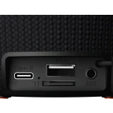 Портативная акустика УРАЛ МОЛНИЯ ОГОНЬ Чёрный/Оранжевый