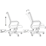 Офисное кресло Бюрократ Balance Black (CH BALANCE B)