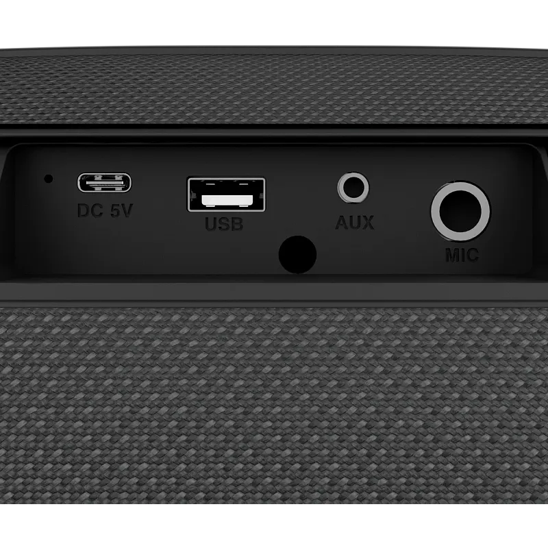 Портативная акустика УРАЛ МОЛНИЯ ТРЕНD Чёрный - фото 8