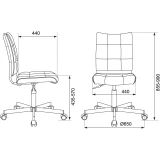 Офисное кресло Бюрократ CH-330M White (CH-330M/WHITE)