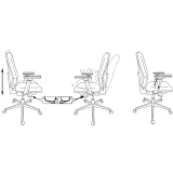 Офисное кресло Бюрократ CH-545SL/1D/417-G