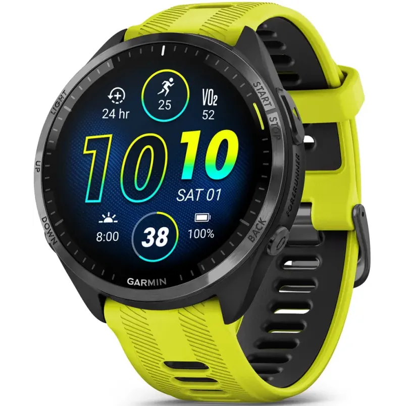Умные часы Garmin Forerunner 965 Black/Yellow - 010-02809-12