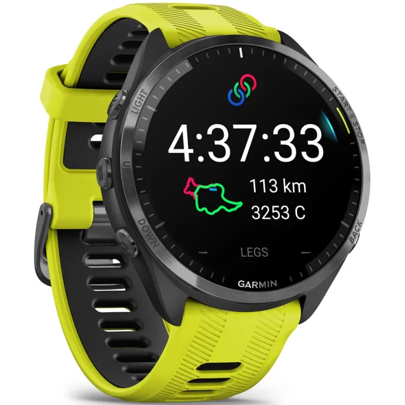 Умные часы Garmin Forerunner 965 Black/Yellow - 010-02809-12 - фото 3