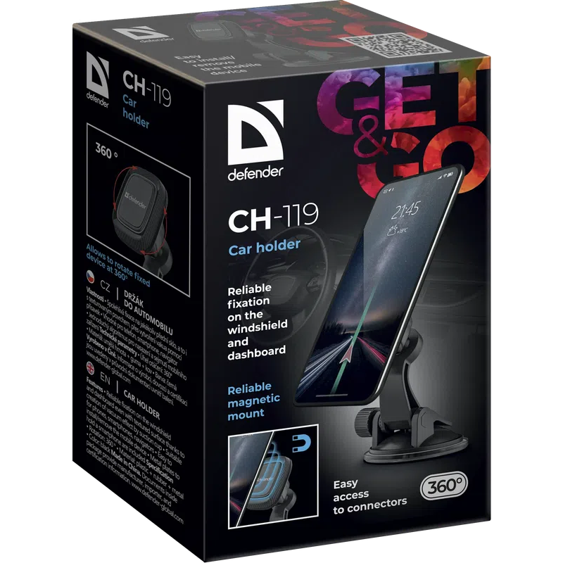 Автомобильный держатель Defender CH-119 - 29119 - фото 6