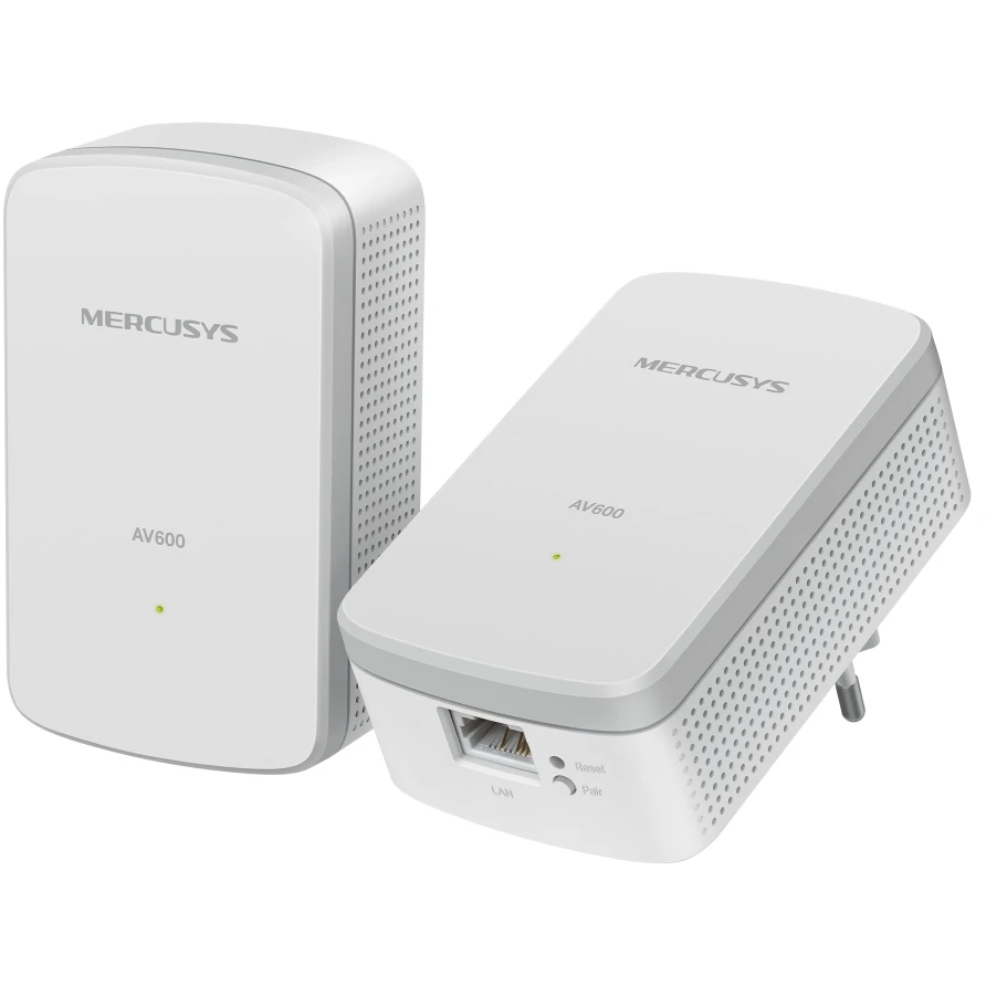 Powerline-адаптер Mercusys AV600 Powerline Starter Kit