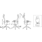 Офисное кресло Бюрократ MC-811-H Black - MC-811-H/BLACK - фото 12