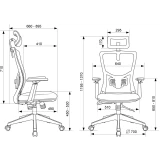 Офисное кресло Бюрократ MC-811-H Black (MC-811-H/BLACK)