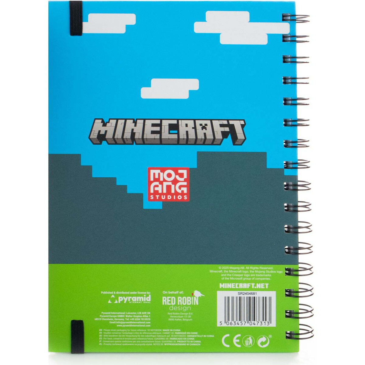 Блокнот Pyramid International Minecraft Chibi Steve A5 3D - Pyr989 - фото 4