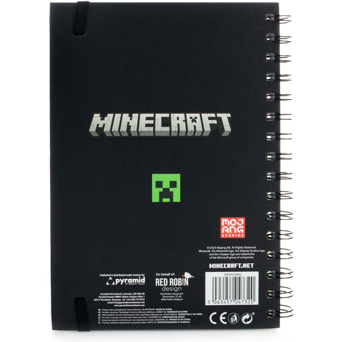 Блокнот Pyramid International Minecraft Creeper A5 3D - Pyr990 - фото 4