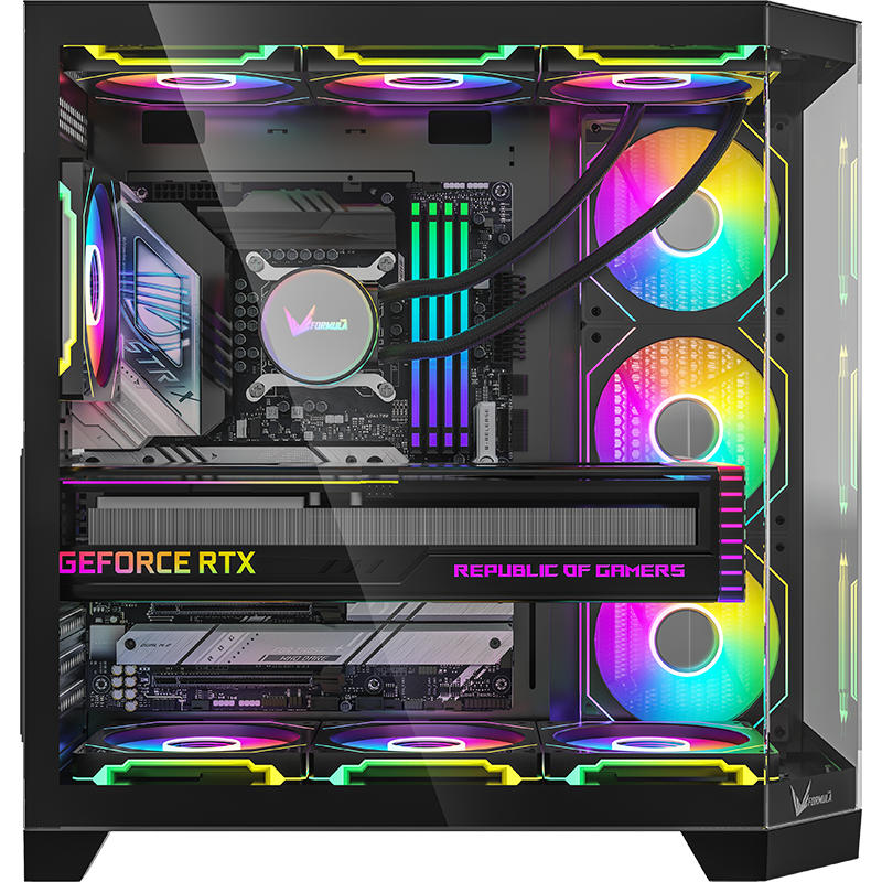 Корпус Formula Crystal Z6 Black - фото 7