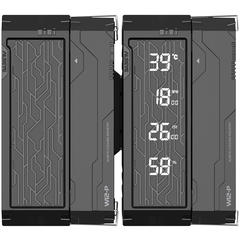 Кулер Alseye Q120DT Plus Black - AS.01.11.0011 - фото 2