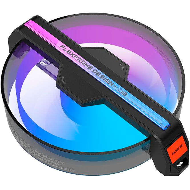 Вентилятор для корпуса Alseye 12(DM12)-B (Clear Frame) - AS.04.10.0003