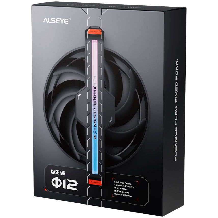 Вентилятор для корпуса Alseye 12(DM12)-B (Clear Frame) - AS.04.10.0003 - фото 7