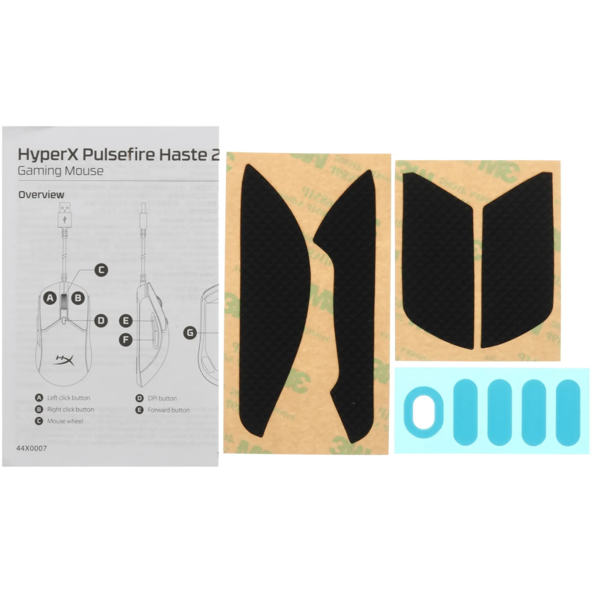 Мышь HyperX Pulsefire Haste 2 White (6N0A8AA) - фото 7