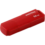 USB Flash накопитель 64Gb SmartBuy Clue Red (SB64GBCLU-R)