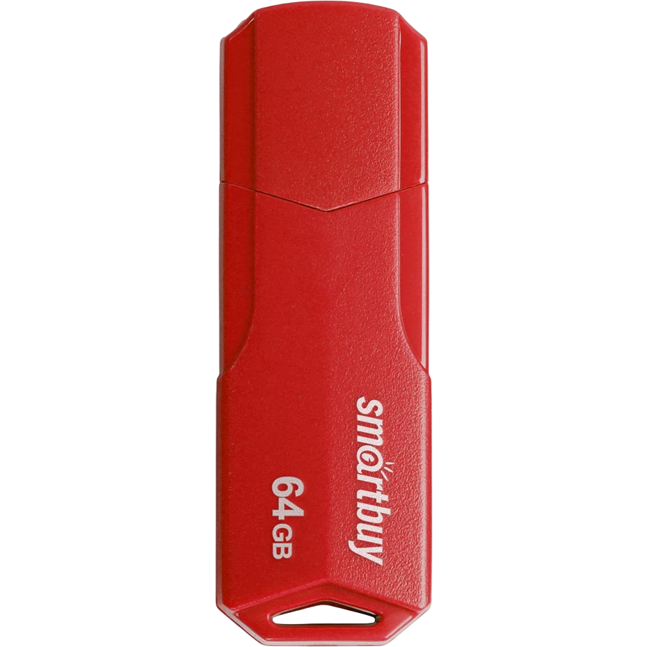 USB Flash накопитель 64Gb SmartBuy Clue Red (SB64GBCLU-R) - фото 3