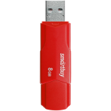 USB Flash накопитель 8Gb SmartBuy Clue Red (SB8GBCLU-R)
