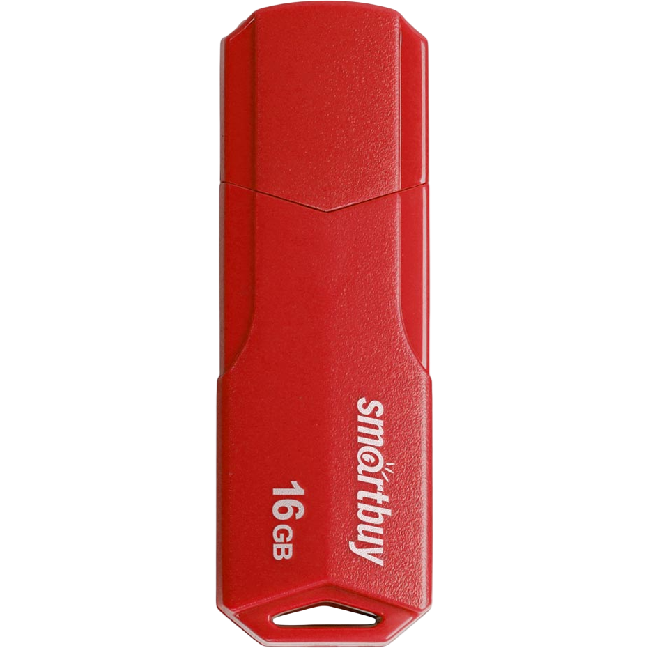 USB Flash накопитель 16Gb SmartBuy Clue Red (SB16GBCLU-R) - фото 3