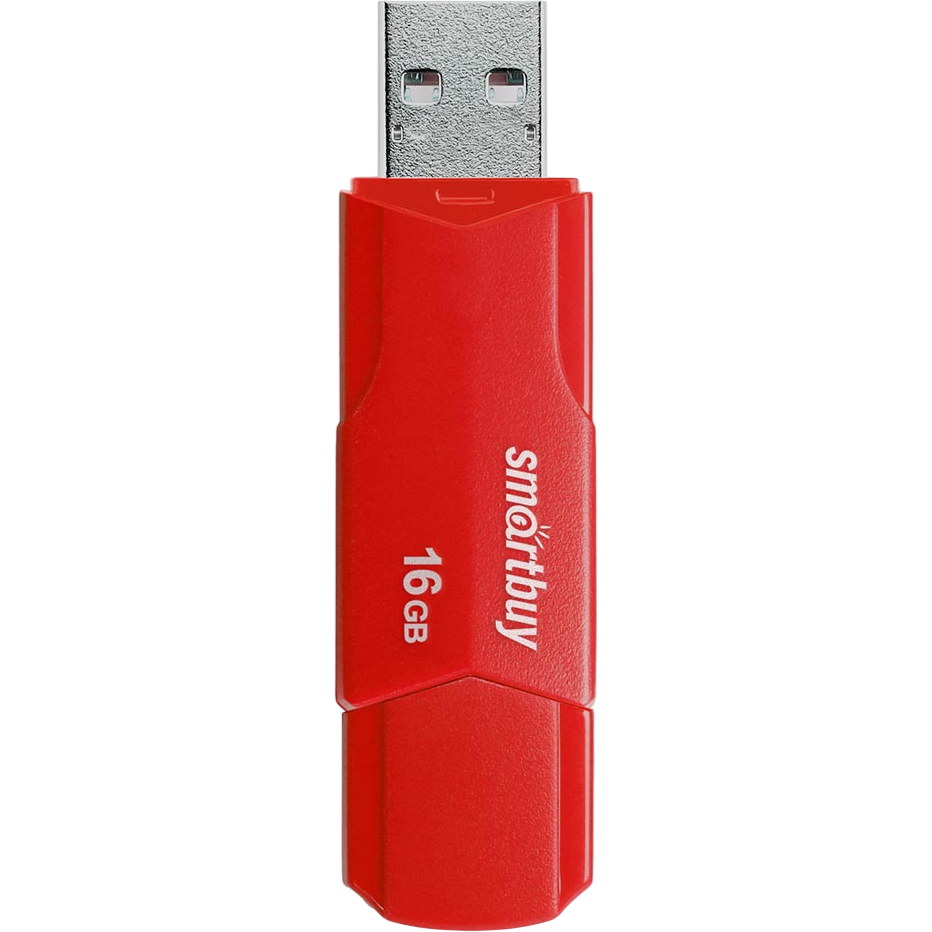 USB Flash накопитель 16Gb SmartBuy Clue Red (SB16GBCLU-R) - фото 4
