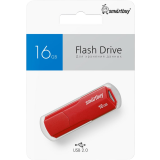 USB Flash накопитель 16Gb SmartBuy Clue Red (SB16GBCLU-R)