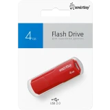 USB Flash накопитель 4Gb SmartBuy Clue Red (SB4GBCLU-R)