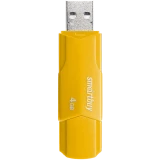 USB Flash накопитель 4Gb SmartBuy Clue Yellow (SB4GBCLU-Y)