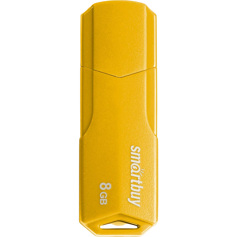 USB Flash накопитель 8Gb SmartBuy Clue Yellow (SB8GBCLU-Y) - фото 3