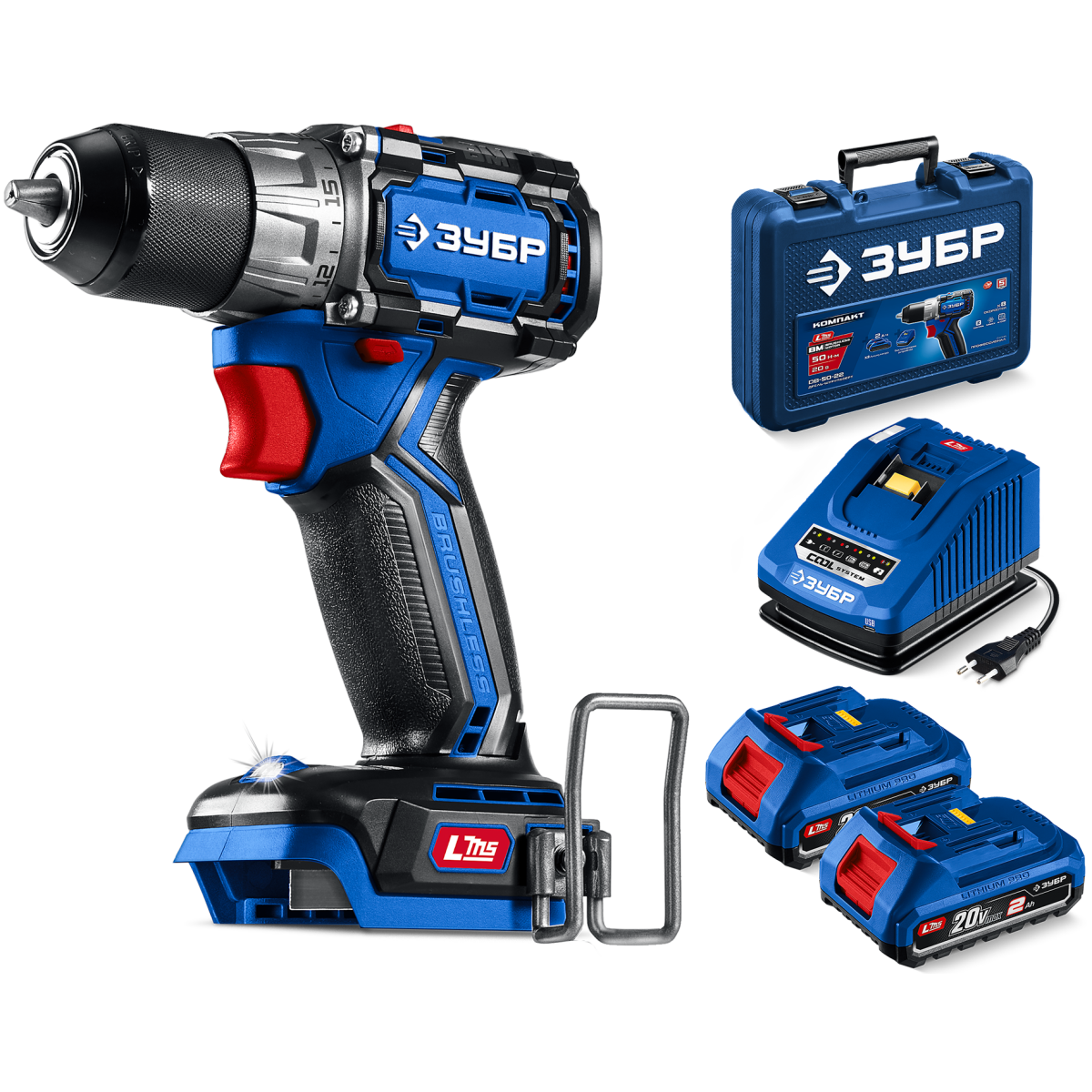 Дрель-шуруповёрт ЗУБР DB-50-22